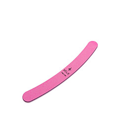 Пилка для ногтей POLE "Бумеранг" 240/240 премиум (розовая)