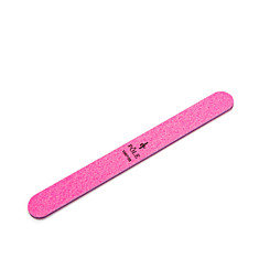 Пилка для ногтей POLE тонкая 100/100 премиум (розовая)